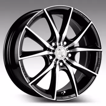 Диск колесный RW H-712 7xR16 5x105 ЕТ39 ЦО56.6 черный глянцевый 86305907003