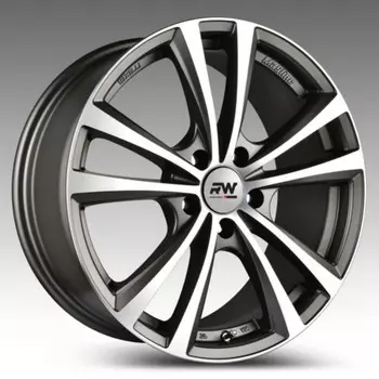 Диск колесный RW H-792 7xR17 x114.3 ЕТ45 ЦО67.1 черный матовый графит 87546977636