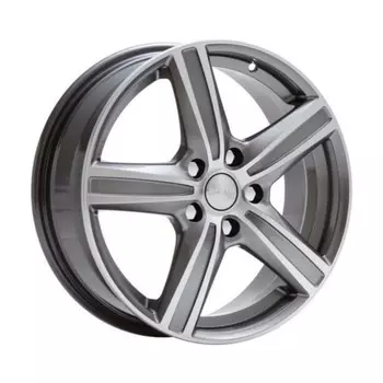 Диск колесный СКАД Адмирал 6.5xR16 5x114.3 ЕТ38 ЦО67.1 алмаз серый 1580235