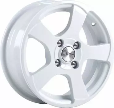 Диск колесный СКАД Акула 5.5xR14 4x98 ET35 ЦО58.6 белый 1330023