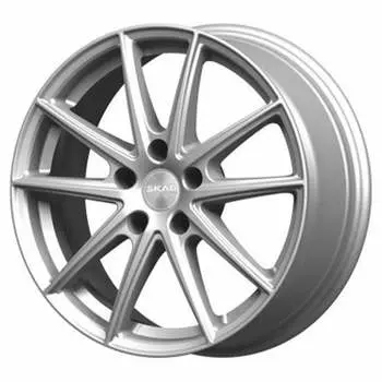 Диск колесный СКАД Амстердам 7xR17 5x114,3 ET45 ЦО60,1 серебристый 3130608