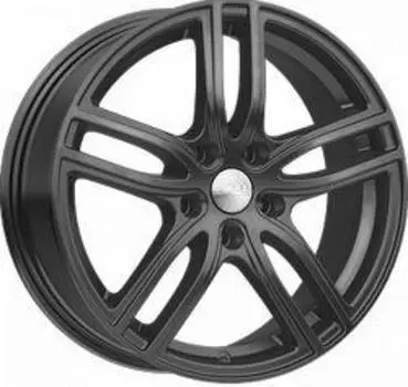 Диск колесный СКАД Брайтон 7xR17 5x100 ET48 ЦО56.1 черный матовый 3201225