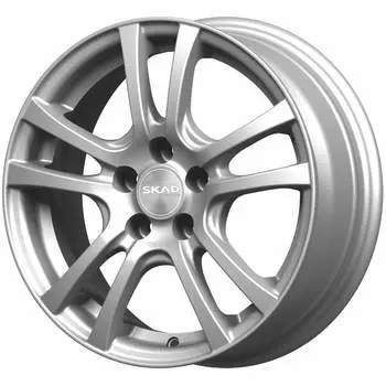 Диск колесный СКАД Дели 6xR15 4x100 ET50 ЦО60,1 серебристый 3140408