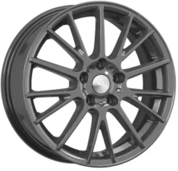 Диск колесный СКАД Дубай 6.5xR17 5x114.3 ET39 ЦО67.1 серый темный матовый 3250427