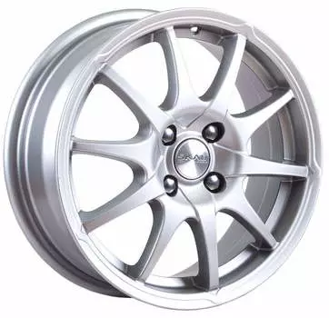 Диск колесный СКАД Джокер 6xR15 4x100 ET38 ЦО67,1 серебристый 1060108