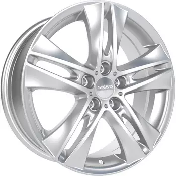 Диск колесный СКАД Эссен 7xR17 5x100 ET46 ЦО56,1 серебристый 2850508