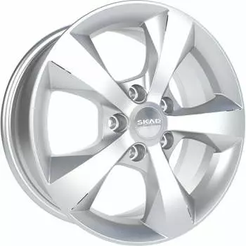 Диск колесный СКАД Кельн 7xR16 5x108 ET50 ЦО63,35 серебристый 2180508