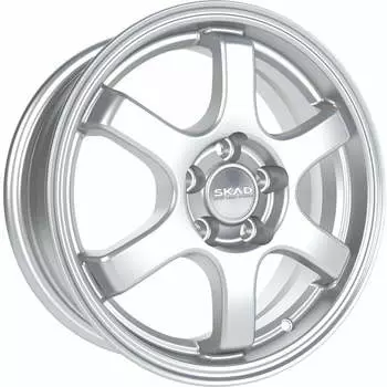 Диск колесный СКАД Киото 6xR15 4x100 ET45 ЦО67,1 серебристый 2150508