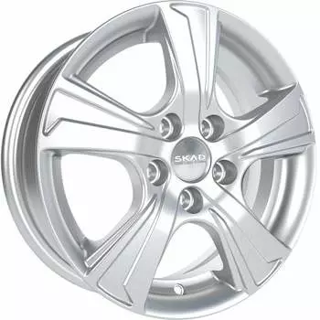 Диск колесный СКАД Крит 5,5xR14 5x100 ET38 ЦО57,1 серебристый 2050208