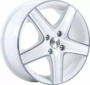 Диск колесный СКАД Магнум 5,5xR14 4x98 ET38 ЦО58,6 белый с полированной лицевой частью 1460024