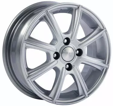 Диск колесный СКАД Монако 5.5xR14 4x100 ET46 ЦО54.1 серебристый 1670308