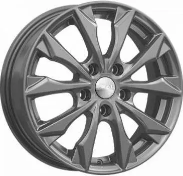 Диск колесный СКАД Нагоя 6xR16 5x114.3 ET51 ЦО67.1 серый тёмный матовый 3190627