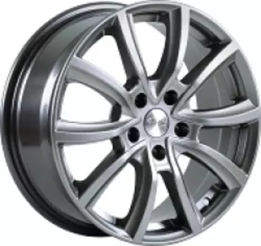 Диск колесный СКАД Онтарио 7xR17 5x114.3 ET40 ЦО67.1 серый темный матовый 1820327