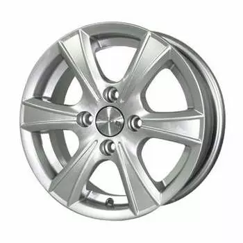 Диск колесный СКАД Пионер 5,5xR13 4x100 ET35 ЦО67,1 серебристый 1150108