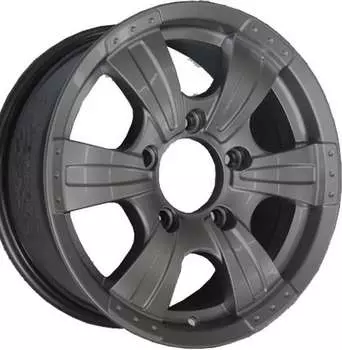 Диск колесный СКАД Рейнджер 7xR16 6x139,7 ET38 ЦО109,7 серый темный матовый 1880427