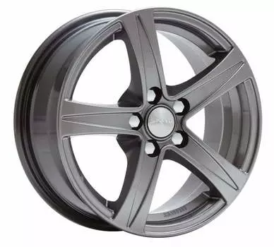 Диск колесный СКАД Сакура 6,5xR16 5x100 ET38 ЦО67,1 серый темный матовый 1481727