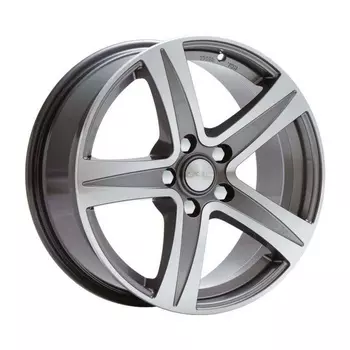 Диск колесный СКАД Sakura 7xR17 5x115 ЕТ40 ЦО70.2 алмаз серый 1700735