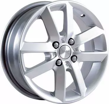 Диск колесный СКАД Самурай 6xR15 4x100 ET45 ЦО67,1 серебристый 1020708