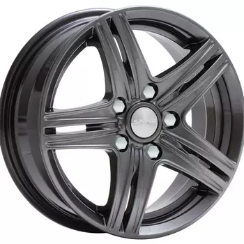 Диск колесный СКАД Сити 6xR15 5x100 ET40 ЦО57,1 серый темный матовый 1302227