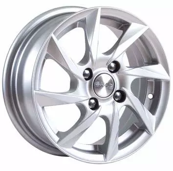 Диск колесный СКАД Спарта 5,5xR13 4x100 ET35 ЦО67,1 серебристый 1340108