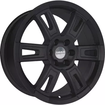 Диск колесный СКАД Тор 8xR18 6x139,7 ET25 ЦО106,2 чёрный матовый 2450025