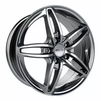 Диск колесный СКАД Турин 7xR17 5x114.3 ET50 ЦО67.1 серый тёмный матовый 2190027