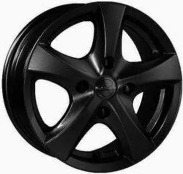 Диск колесный СКАД Уран2 5,5xR14 4x98 ET35 ЦО58,6 черный матовый 0580025