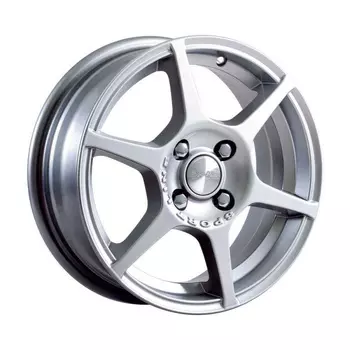 Диск колесный СКАД Ягуар 5.5xR14 4x100 ЕТ38 ЦО67.1 серебристый 1280002