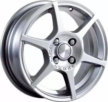 Диск колесный СКАД Ягуар 5,5xR14 4x100 ET38 ЦО67,1 серебристый 1280008