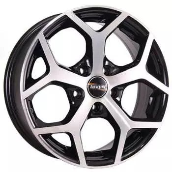 Диск колесный Tech-Line 511 6xR15 5x108 ET52,5 ЦО63,4 черный с полированной лицевой частью rd830876