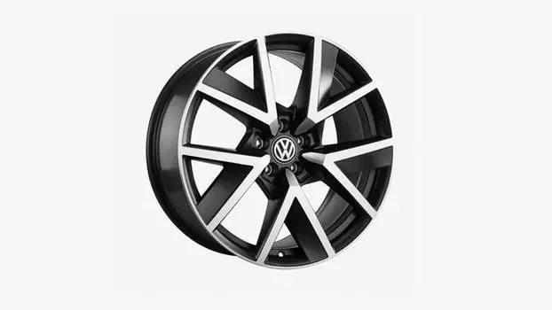 Диск колесный VAG Braga 9xR20 5x112 ET33 ЦО66,5 черный с серебристым 7600714902XF