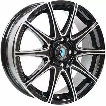 Диск колесный Venti 1 616 6,5xR16 5x114,3 ET46 ЦО67,1 черный с полированной лицевой частью rd832972