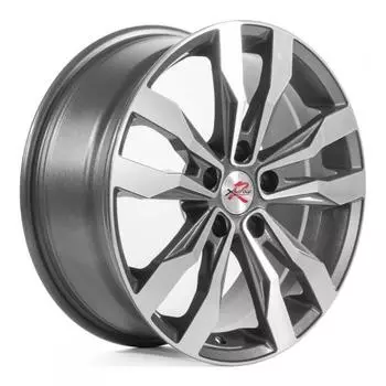 Диск колесный X'trike R047 7xR17 5x114.3 ЕТ45 ЦО66.1 темно серый с полированной лицевой частью 40135