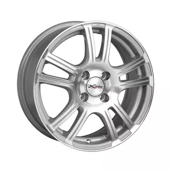 Диск колесный X'trike X-105 6xR15 4x98 ЕТ35 ЦО58.5 серебристый с полированной лицевой частью 4619