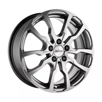 Диск колесный X'trike X-116 6.5xR16 5x108 ЕТ43 ЦО67.1 серебристый темный 27897