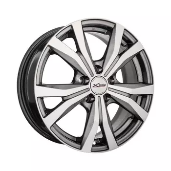 Диск колесный X'trike X-118 6.5xR16 5x100 ЕТ38 ЦО67.1 темный серебристый 29153