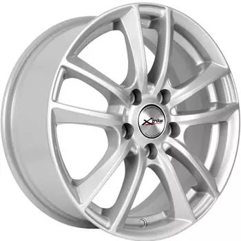 Диск колесный X'trike X-122 7.5xR18 5x114.3 ЕТ35 ЦО67.1 белый с полировкой лицевой стороны 75994