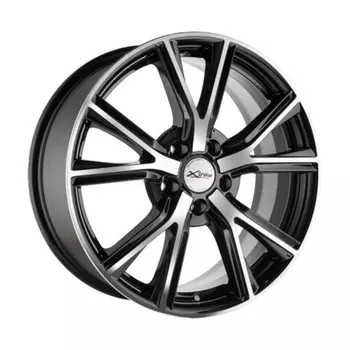 Диск колесный X'trike X-122 7.5xR18 5x114.3 ЕТ35 ЦО67.1 черный с полировкой 63496