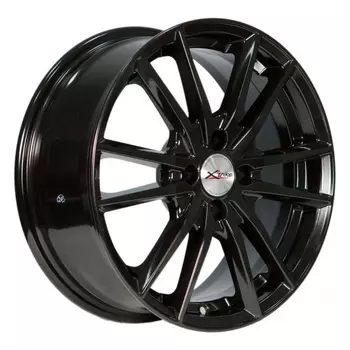 Диск колесный X'trike X-129 6.5xR16 4x108 ЕТ45 ЦО63.35 черный глянцевый 74340