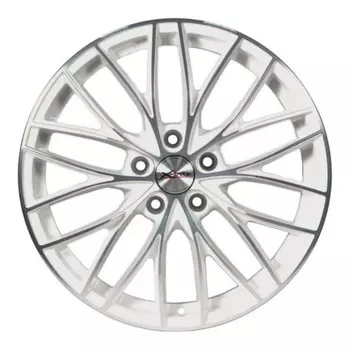 Диск колесный X'trike X-130 7.5xR18 5x114.3 ЕТ35 ЦО67.1 белый с полировкой лицевой стороны 74442