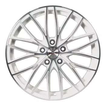 Диск колесный X'trike X-130 7.5xR18 5x114.3 ЕТ45 ЦО66.1 белый с полированной лицевой частью 76042