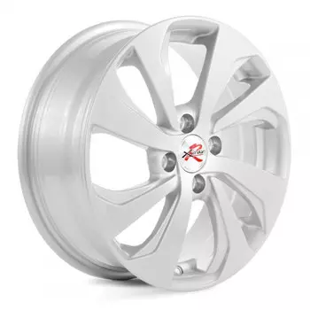 Диск колесный X'trikeRST R006 6xR16 4x100 ET46 ЦО54.1 насыщенный серебристый с полированным ободом 40010