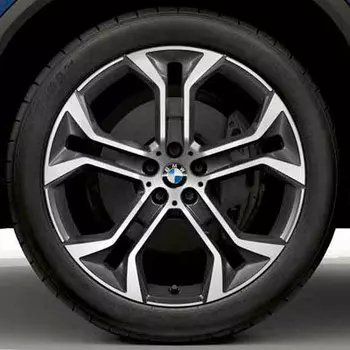 Диски колесные BMW R21 Y-spoke 744 (4 штуки) двухцветный 36116883761-36116883762 BMW X6 (G06) 2019-