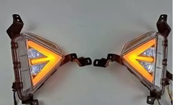 Дневные ходовые огни (ДХО) Dallon DAL00014 для Hyundai Elantra 2020