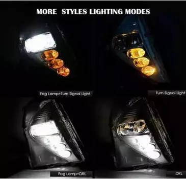 Дневные ходовые огни (ДХО) Dallon DAL00059 для Toyota Prius 2019