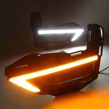 Дневные ходовые огни, светодиодные LED для Nissan (Ниссан Экстрейл) X-TRAIL 2018 - 2019