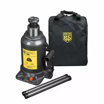 Домкрат бутылочный гидравлический "Лангенберг" 20 т. BERGER BG1273