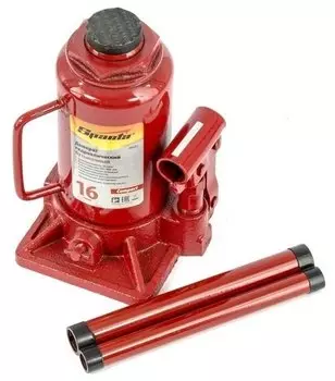 Домкрат бутылочный гидравлический Sparta Compact 50337 (16 т)