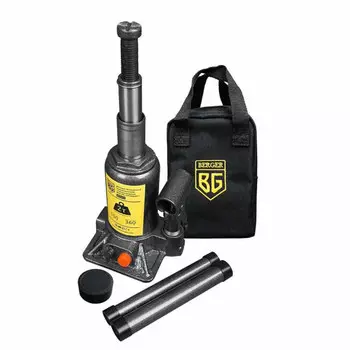 Домкрат телескопический гидравлический "Трумберг" 2 т. BERGER BG1274