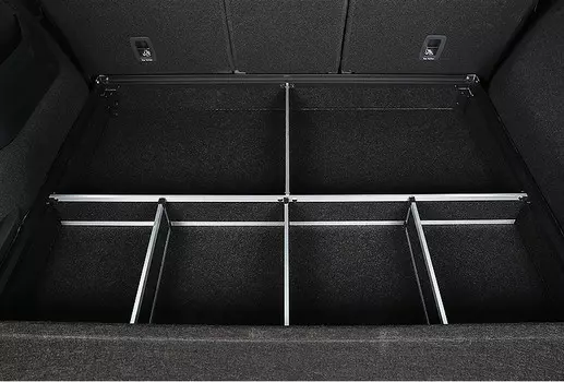 Дополнительный бокс-органайзер в отделение запаски Skoda Karoq 2020 (Шкода Карок)